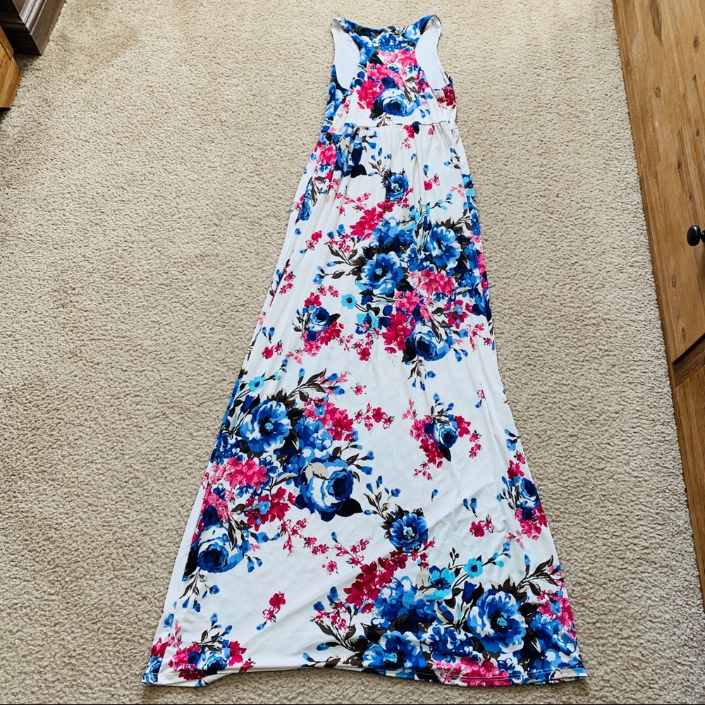 Pink Blush maxi dress maternity